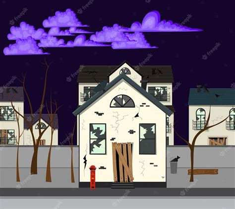 Premium Vector Set Of Detailed Colorful Cottage Houses Flat Style