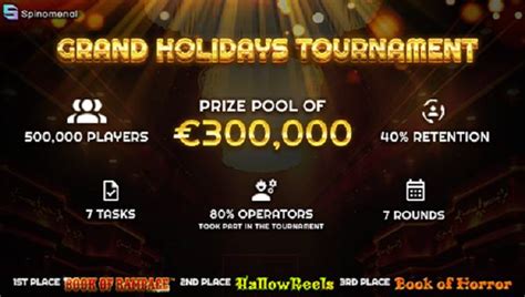 Spinomenal Reveals Results Of Its Grand Holidays Tournament