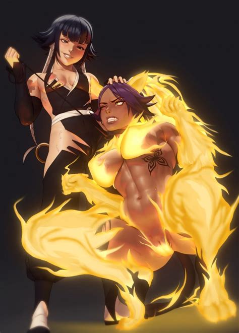 Soifon And Yoruichi John Doe Bleach Akai Hentai