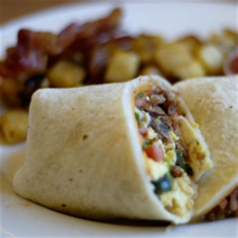 Bacon Breakfast Burrito