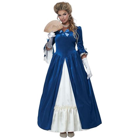 Costume King® Martha Washington Colonial Era Dress Victorian Olden Day