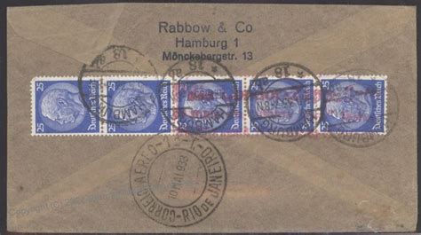 Germany St Saf Flight Graf Zeppelin Si Mi A Flown Cover