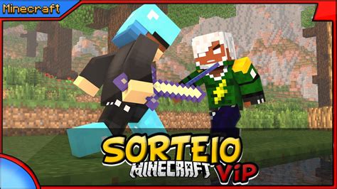 Sorteio De 3 Vips No Minecraft Mania PVP YouTube