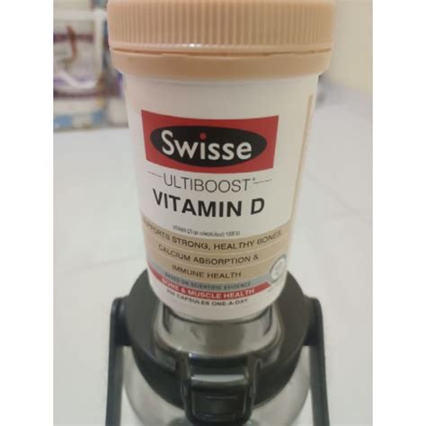 Jual Swisse Ultiboost Vitamin D 1000 Iu 250 Kapsul 400 Kapsul Swisse