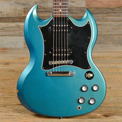 Gibson Sg Special Pelham Blue 2001 S545 Gibson Sg Sg Guitar