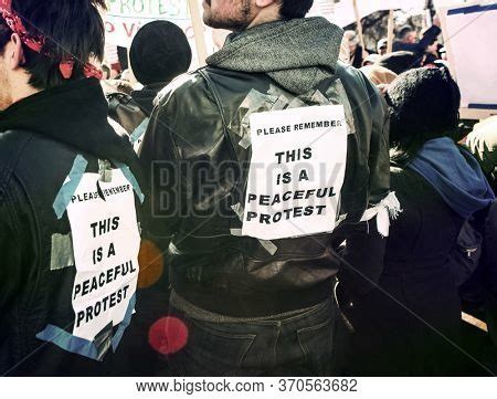 Protesters Wearing Image & Photo (Free Trial) | Bigstock