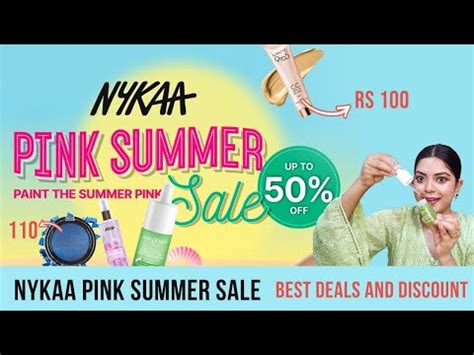 Nykaa Pink Summer SALE Starts Rs 100 Nykaa Huge Makeup Skincare Haul