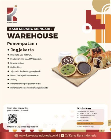 Lowongan Kerja Operator Warehouse Di Cv Karya Rasa Indonesia