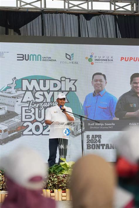 Mudik Asyik Bersama Bumn 2024 Pupuk Kaltim Fasilitasi 280 Pemudik Asal