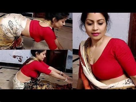 Indian Housewife Daily Saree Vlog Desi Cleaning Vlog Indian Housewife