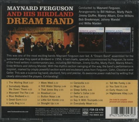 Maynard Ferguson And His Birdland Dream Band Maynard Ferguson 中古オーディオ