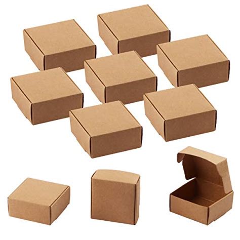 Sdootjewelry Mini Cardboard Boxes, 2.16″x 2.16″ x 0.98″ Mini Boxes ...