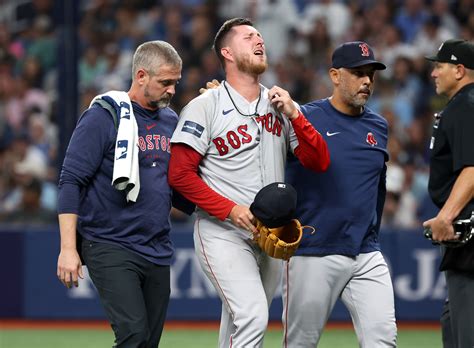 Red Sox Pitcher Zack Kelly Emotional As He Exits Game Vs Rays With