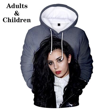 Buy Charli Xcx Children New Casual Harajuku Kid 3d Hoodies Fashion