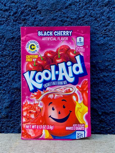 Kool Aid Black Cherry Dessart Sweets Ice Cream And Candy Store