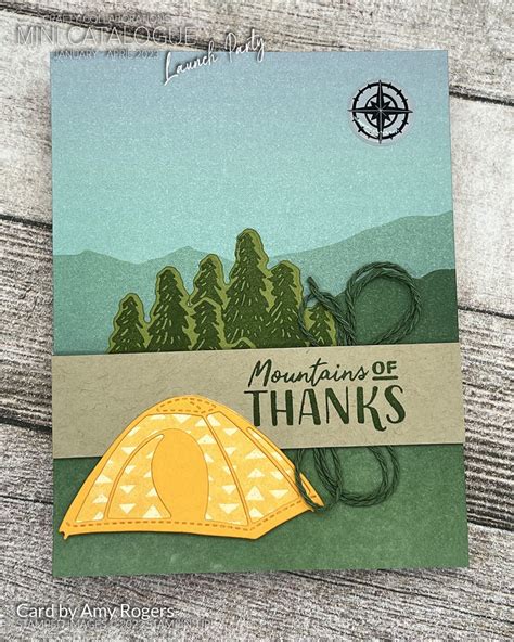 Enjoy The Journey Simple Card By Amy Rogers Bonnie Sanche Stampin