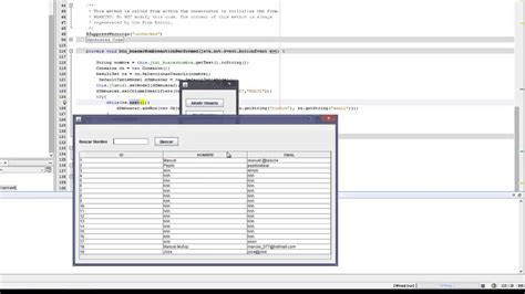 26 Java Consulta Sql Con Clausula Where Mostrar Datos En Jtable Youtube