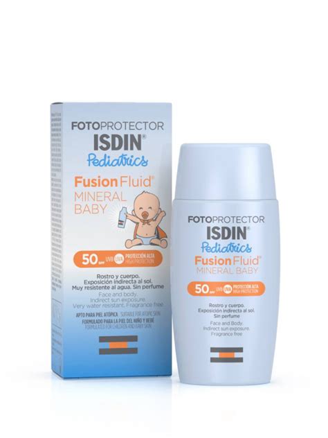 Protetor Solar Solar Fotoprotector Isdin Pediatrics Fusion Fluid