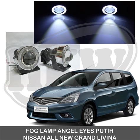 Jual Fog Lamp Angel Eyes Putih Nissan Grand All New Livina Shopee