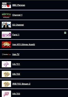 For your eyes only: Live Online Iran TV Channels Free