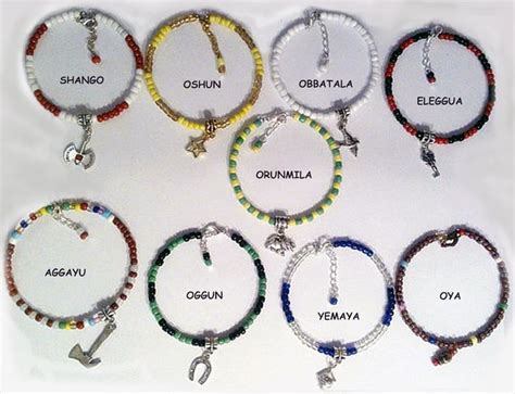 Santeria Yoruba Adjustable Bracelet Idde For Orisha Pulsera Ilde Para