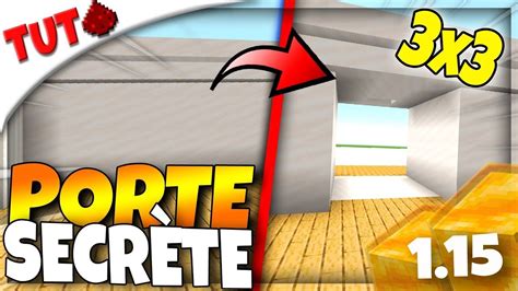 Tuto Porte 3x3 Compact Et Facile Toute Version Minecraft Java Youtube