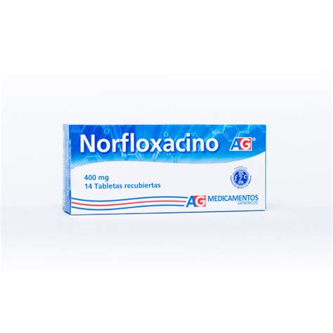 Norfloxacino Ag Mg Caja X Tabletas