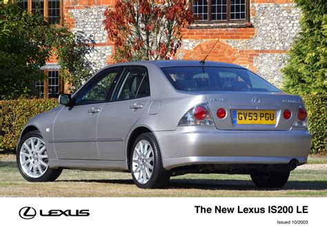 Is 200 Le 2002 2004 Lexus Media Site