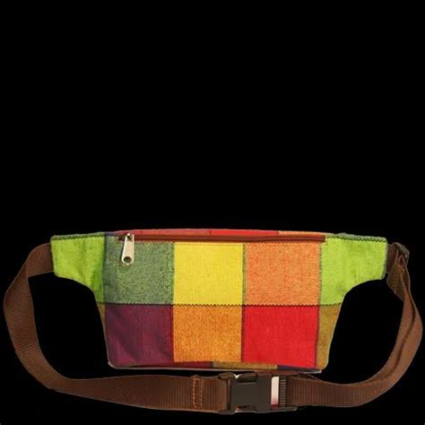 Jute Leather Fanny Pack Unisex Multicolor At Rs 199 00 फन्नी पैक