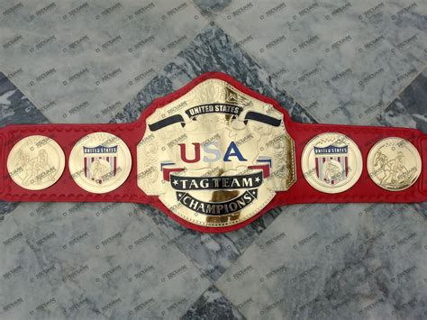 NWA United States USA Tag Team Championship Belt SSI Championship Belts