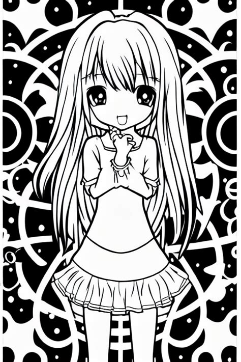 Detailed Coloring Pages Anime