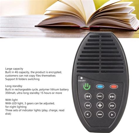 Audio Bible Player Solar Charging Electronic Bible Electronic Holy Bible Audio Player With Led