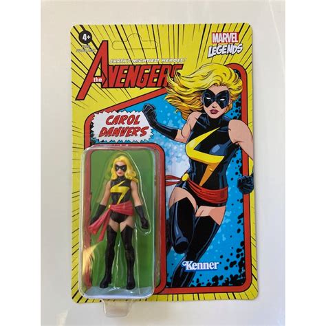 Marvel Legends Retro Collection 375 Ms Marvel Carol Danvers Hasbro