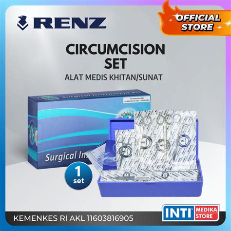 Jual Renz Circumcision Set Alat Medis Khitan Sunat Set Shopee