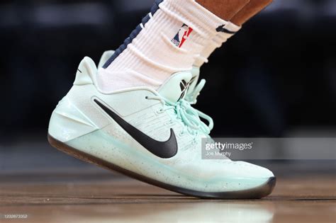 The Sneakers Worn By Ja Morant Of The Memphis Grizzlies Before The