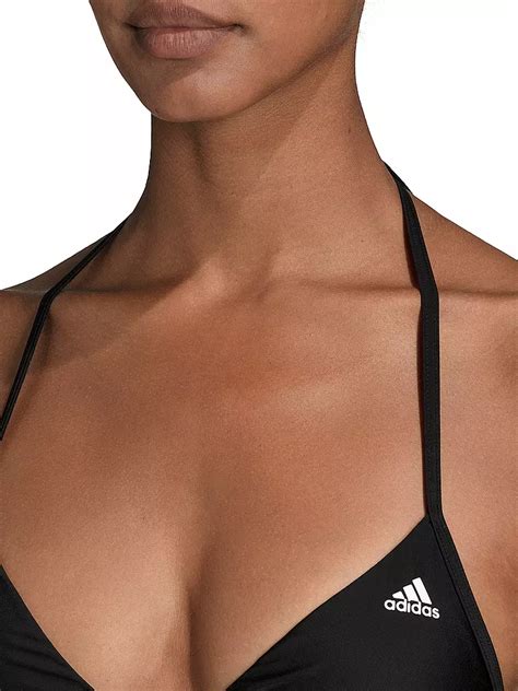 ADIDAS Damen Bikini Neckholder Schwarz