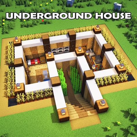 Marchiworx On Instagram Minecraft Underground House ⚒️ Rate From 1 10