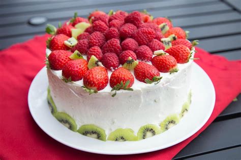 Rainbow Fruit Cake Recipe - Momsdish