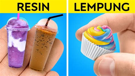 Ide Kerajinan Keren Diy Resin Epoksi Lempung Polimer Youtube