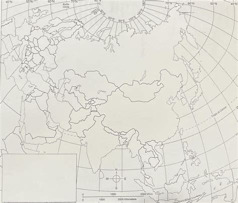 Asia Map Quiz Diagram | Quizlet