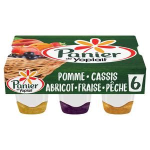 Acheter Panier De Yoplait Yaourt Nature Sur Lit De Fruits 6x140g