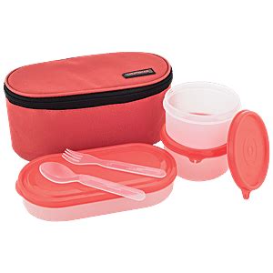 Buy Trueware Foody Lunch Tiffin Box With Plastic Containers