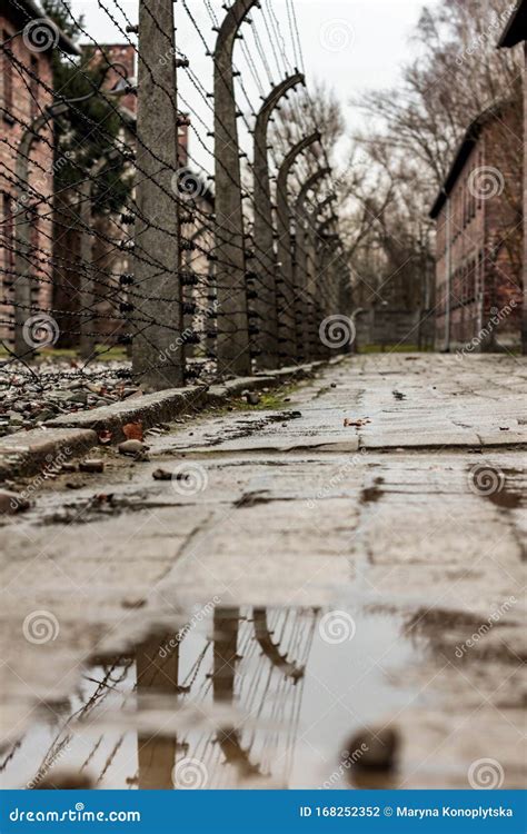 Territorio Del Campo De Concentración Nazi De Auschwitz Birkenau En