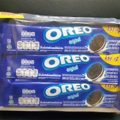 Jual Oreo Biskuit 38 Gram 1 Pack Isi 12 Pcs OREO Shopee Indonesia