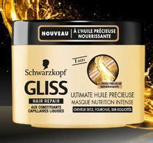 Masque Nutrition Intense Gliss Ultimate Huile Pr Cieuse Schwarzkopf