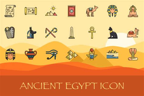 Ancient Egypt Icon Graphic By Vintagiodesign Creative Fabrica