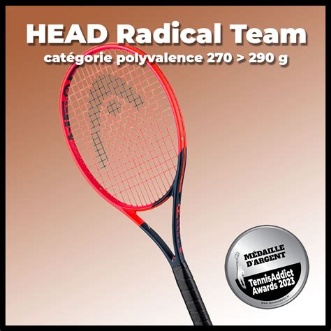 Test De La Raquette Head Radical Team 2023 Tennisaddict