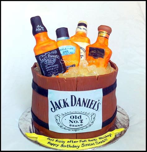 Jack Daniels Barrel Cake Decorated Cake By Meenakshi Cakesdecor