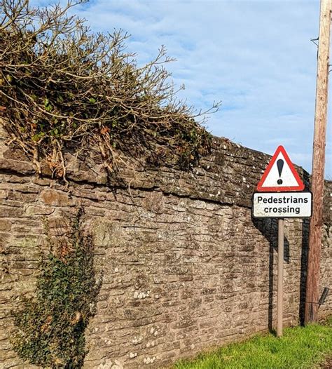 Warning Sign Pedestrians Crossing Jaggery Cc By Sa 2 0