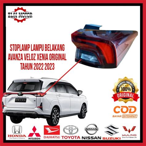 StopLamp Lampu Belakang Mobil Toyota Avanza Veloz Xenia Original Tahun